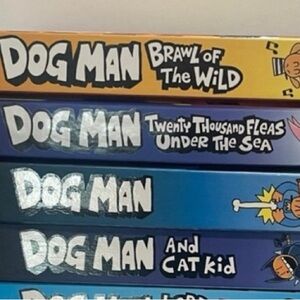 Dog Man Book Series Collection lot of 4 Books.